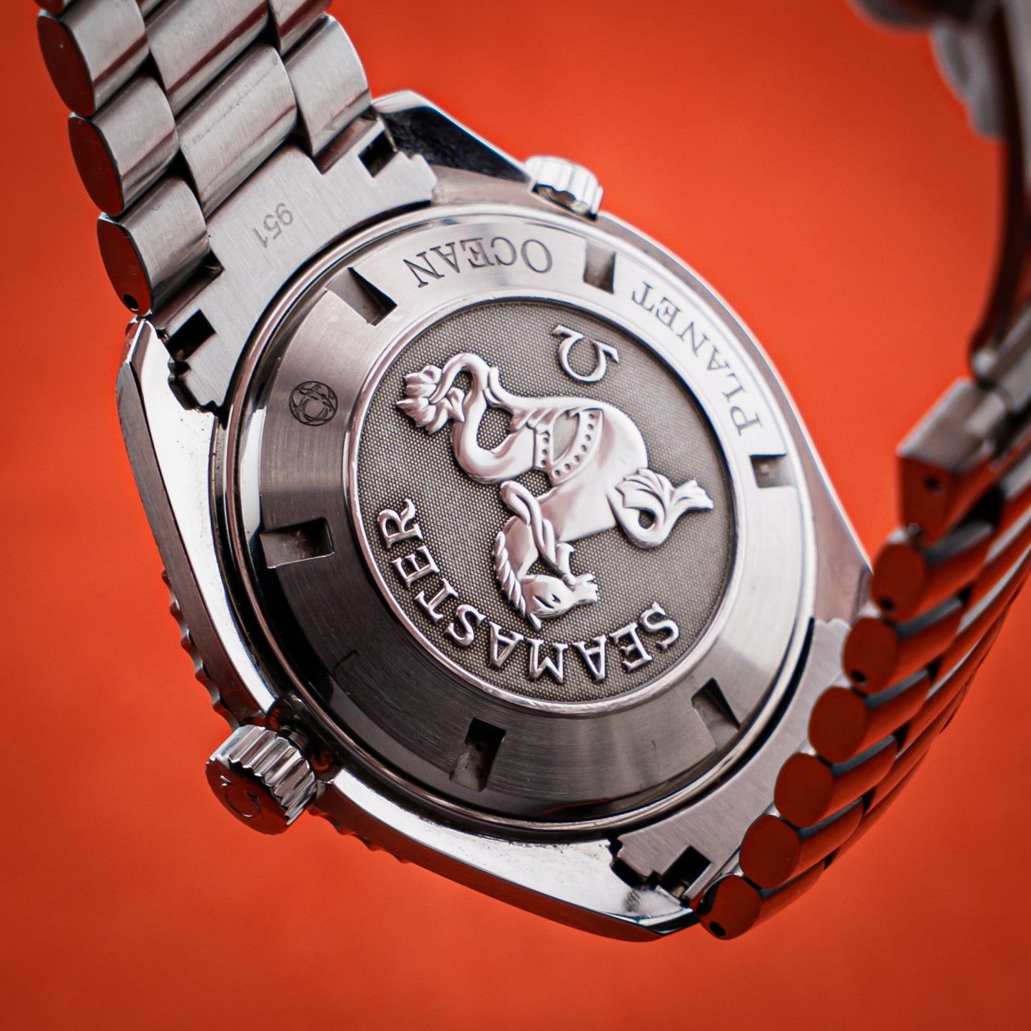 Omega Seamaster Planet Ocean 600M Orange Accents
