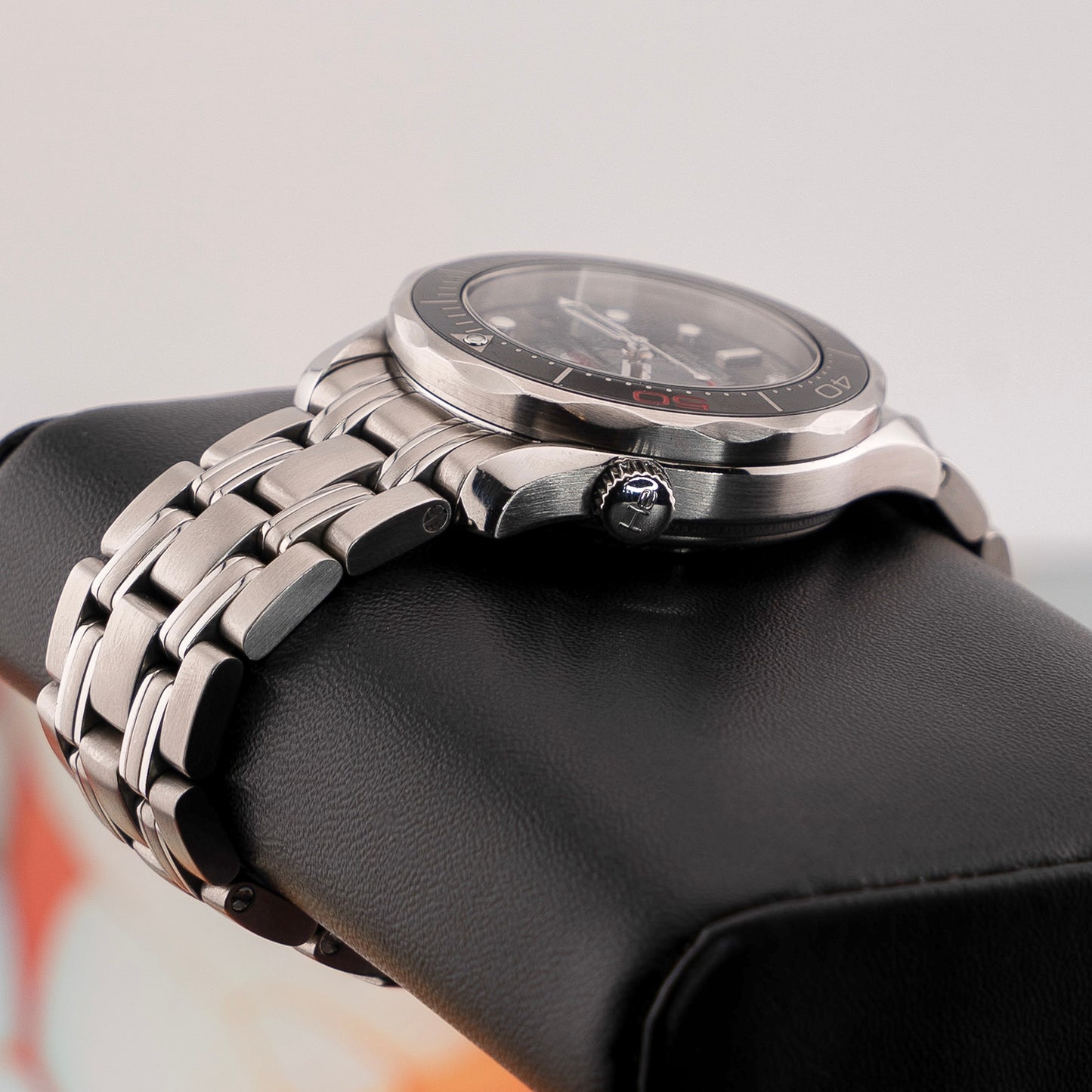 Omega Seamaster James Bond 50th Anniversary Limited Edition Steel Bracelet Black 36mm