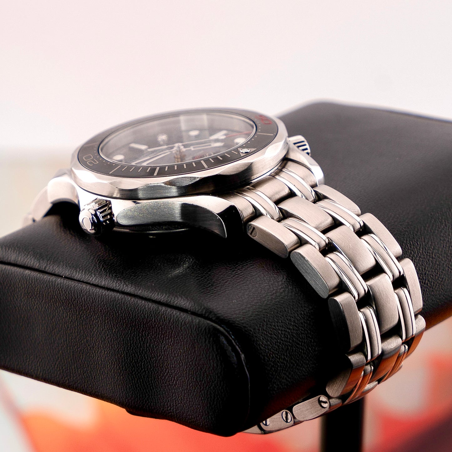 Omega Seamaster James Bond 50th Anniversary Limited Edition Steel Bracelet Black 36mm